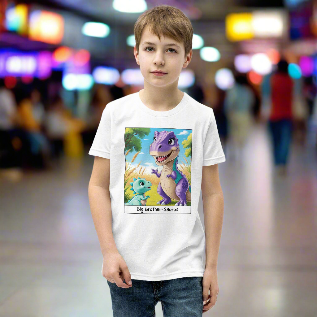 Big Brother-Saurus Youth T-Shirt