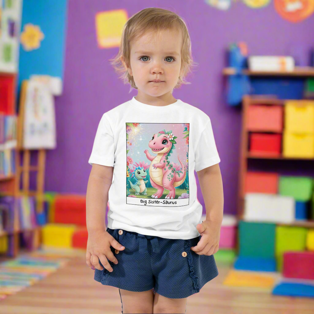 Big Sister-Saurus T-Shirt (2T - 5T)