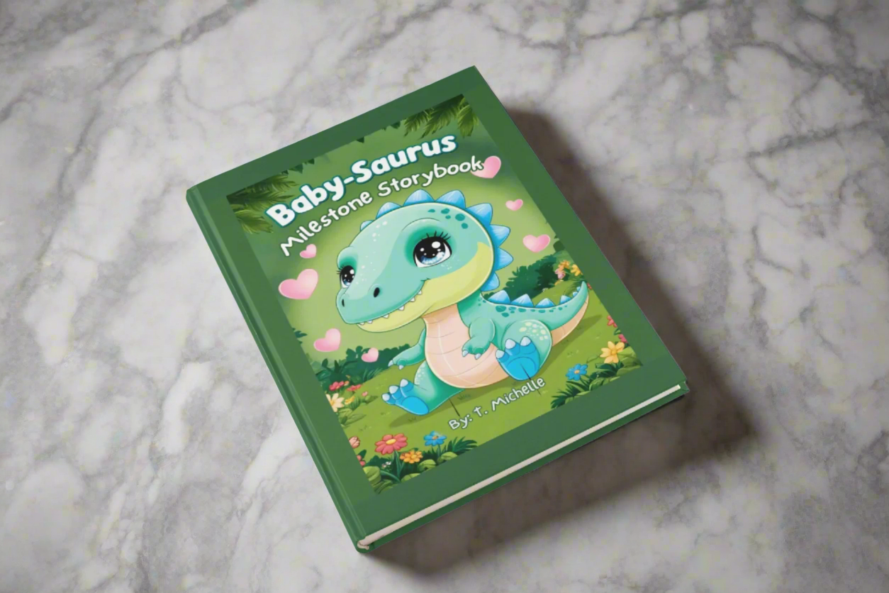 Baby-Saurus Milestone Storybook
