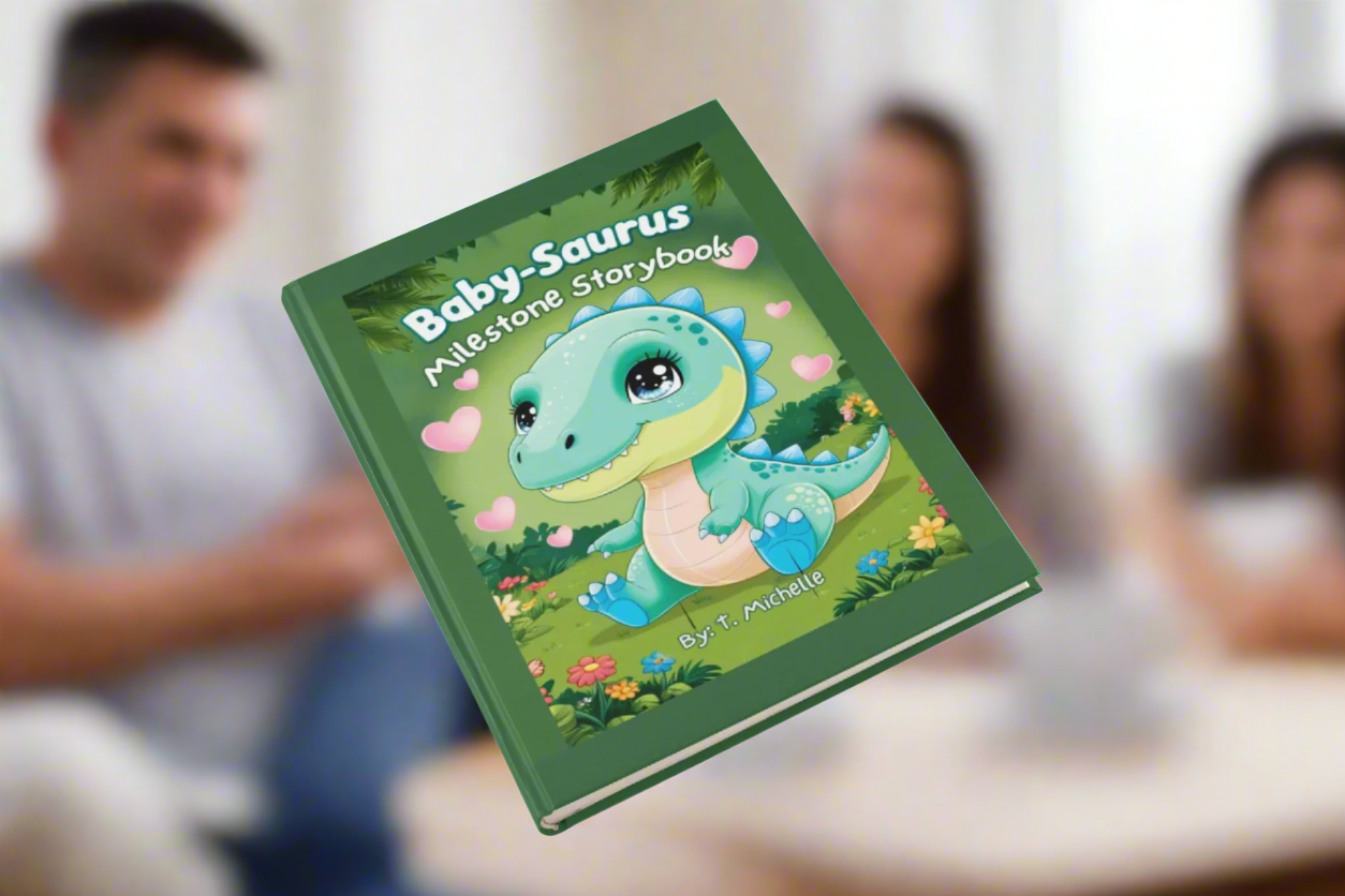 Baby-Saurus Milestone Storybook