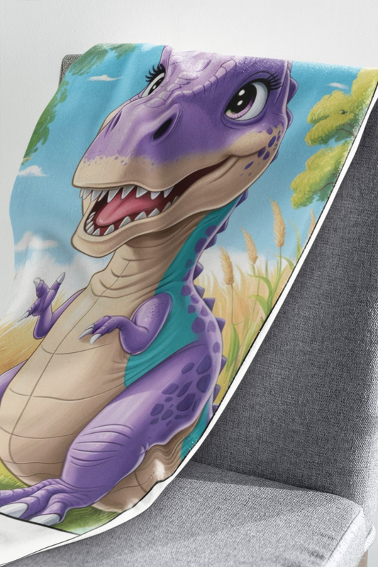 Big Brother-Saurus Sherpa Blanket (37 x 57)