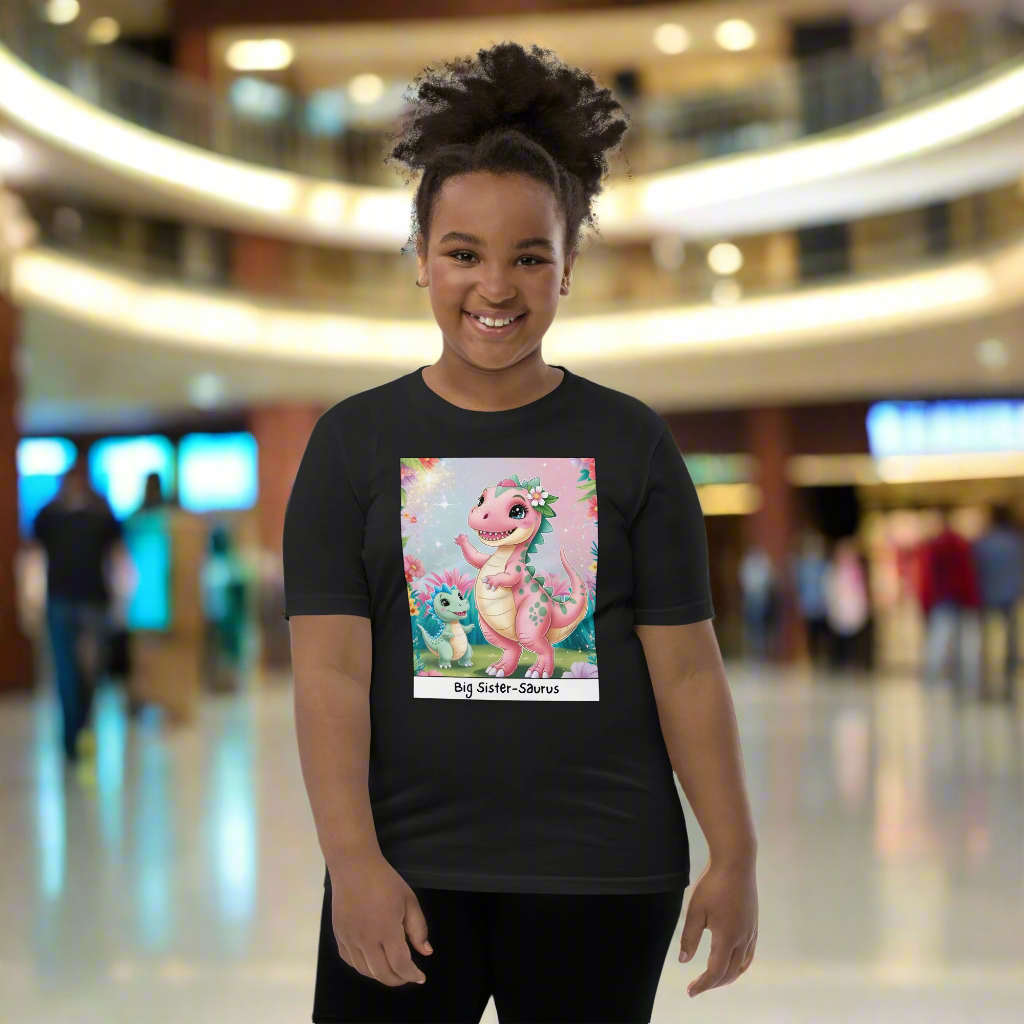 Big Sister-Saurus Youth T-Shirt