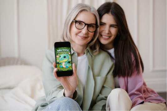 Baby-Saurus Milestone Storybook – Editable Edition