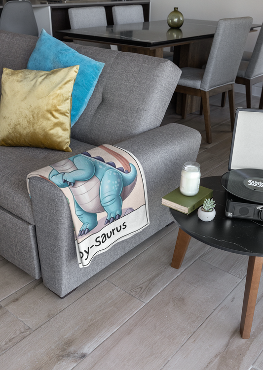 Grampy-Saurus Sherpa Blanket (50 x 60)